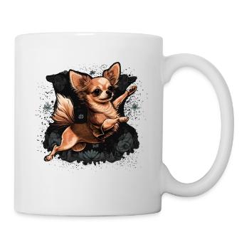 Chihuahua | Ballerina | Ballett | Tanz | Tanzen | - Tasse - Weiß - Rechts