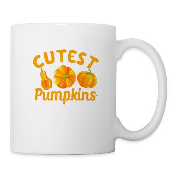 I of the cutest pumpkins - Mug - white - Right