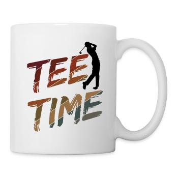 Golfplatz zum Golfen Golf - Tasse - Weiß - Rechts