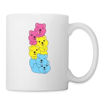 Pansexual Flag Pride LGBTQ Cute Quokka - Mug - white - Right