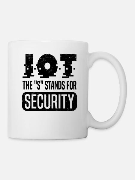 Internet Of Things IOT Programmierer Admin IT - Tasse - Weiß