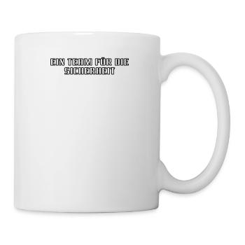 Feuerwehr - Ein Team für die Sicherheit - Tasse - Weiß - Rechts