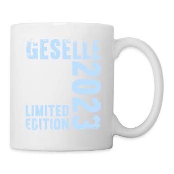 Geselle Gesellenprüfung bestanden Gesellen - Tasse - Weiß - Rechts