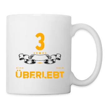 Geselle Gesellenprüfung bestanden Gesellen - Tasse - Weiß - Rechts
