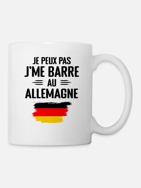 Ich kann nicht in Deutschland bar sein - Tasse - Weiß