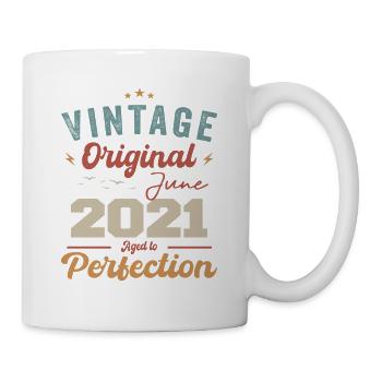 June 2021 Aged to Perfection June 2021 vintage - Mug - white - Right