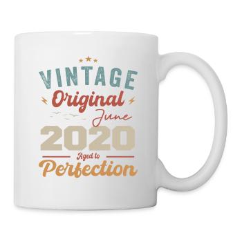 June 2020 Aged to Perfection June 2020 vintage - Tasse - Weiß - Rechts
