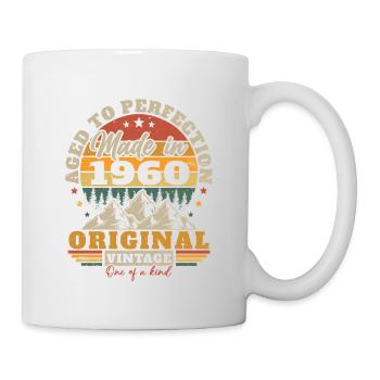 Original 1960 Retro Vintage Birthday Gift - Mug - white - Right