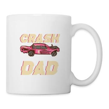 Ich kann besser abstürzen als mein Vater - Tasse - Weiß - Rechts