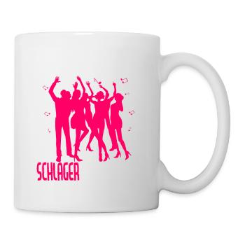 Hoch die Hände Schlager Wochenende - Tasse - Weiß - Rechts