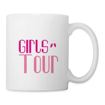 Tournée des filles en Croatie - Mug blanc - blanc - Droite