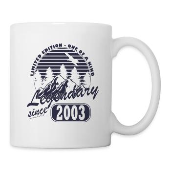 July 2003 | Born 2003 | born in July - Mug - white - Right