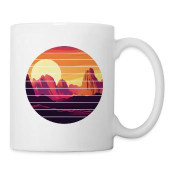 Mountains Hiking Mountain Hiking Hiking Mountain Hikers - Mug - white - Right