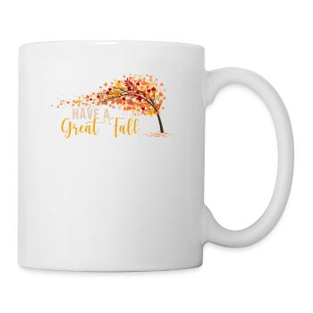 Haben Sie einen großen Herbst Baum Liebhaber - Tasse - Weiß - Rechts