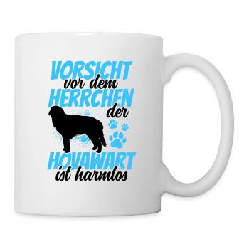 Vorsicht vor dem Hovawart derber Bauernhund - Tasse - Weiß - Rechts