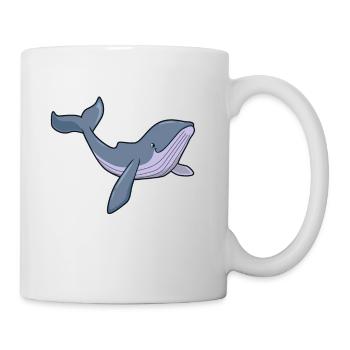 Kawaii Whale - Humpback Whale - Mug - white - Right