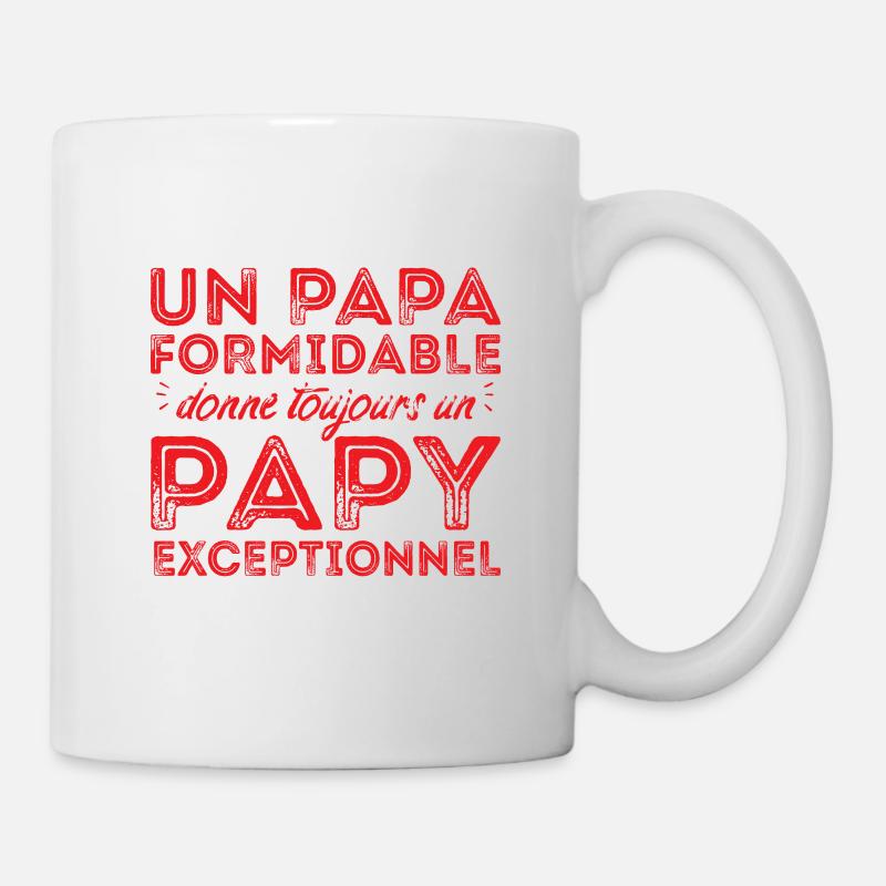 Papy exceptionnel ! - Mug blanc - blanc