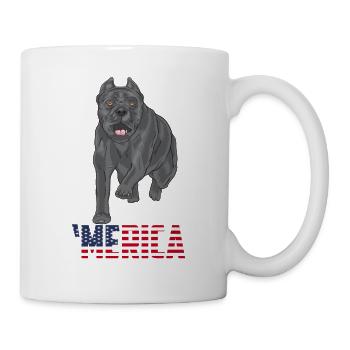 Cane Corso Merica - Tasse - Weiß - Rechts