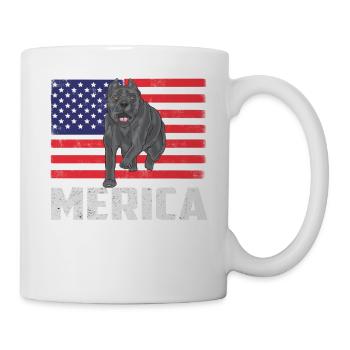 Cane Corso Merica - Tasse - Weiß - Rechts