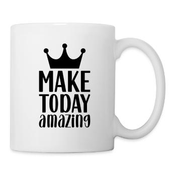 Citations de motivation inspirantes Dictons - Mug blanc - blanc - Droite