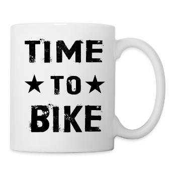 Triathlon Swim Bike Run Marathon - Tasse - Weiß - Rechts