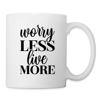Citations de motivation inspirantes Dictons - Mug blanc - blanc - Droite