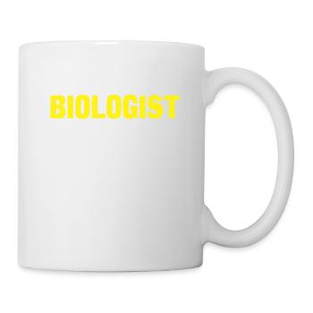 Biologiste Cadeau Biologie - Mug blanc - blanc - Droite