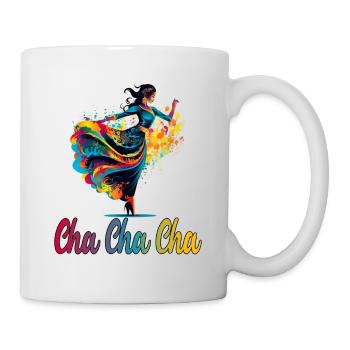 Cha Cha Cha Tanz Kubanischer Tanz Kuba Urlaub - Tasse - Weiß - Rechts