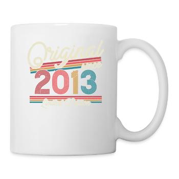 Cadeau d’anniversaire vintage et rétro 2013 - Mug blanc - blanc - Droite