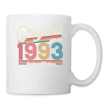 Cadeau d’anniversaire rétro cool 1993 - Mug blanc - blanc - Droite
