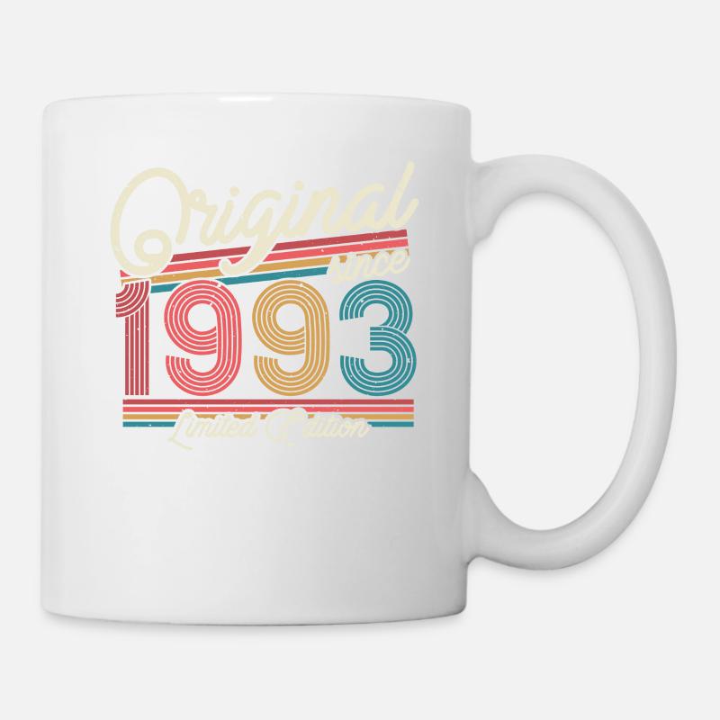 Cooles Retro-Geburtstagsgeschenk 1993 - Tasse - Weiß