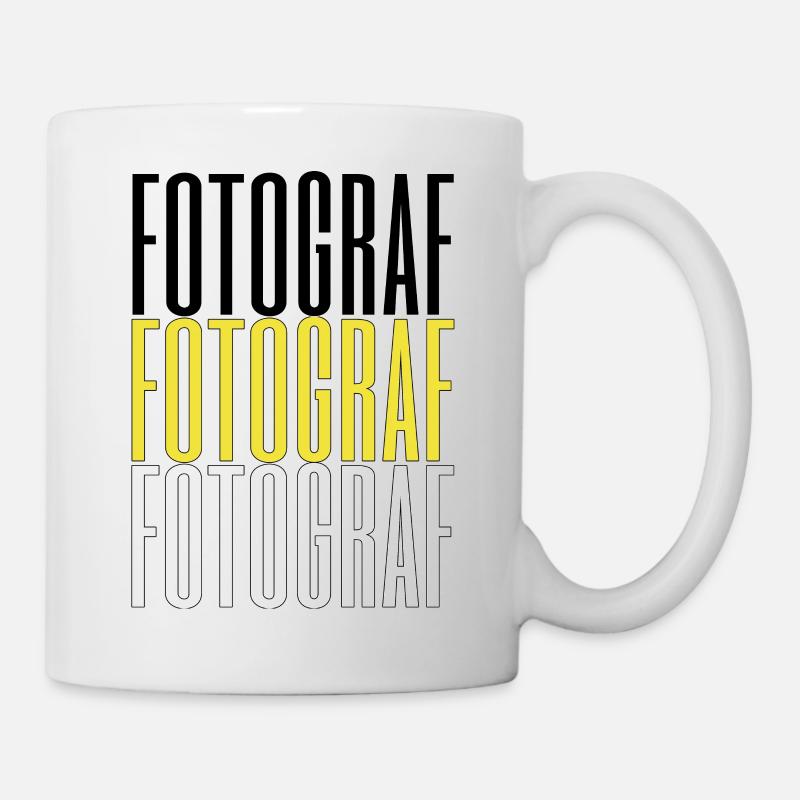 Fotograf - Kop/krus - hvid