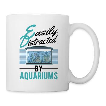 Aquarist Aquaristik Aquarium - Tasse - Weiß - Rechts