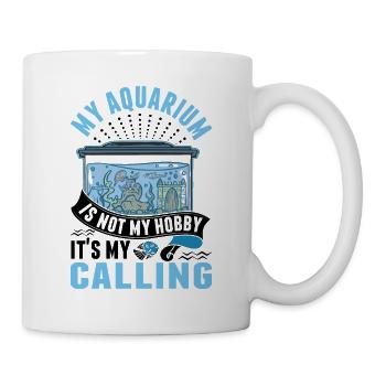 Aquarium Hobby Aquaristics Aquarist Aquarist - Mug - white - Right