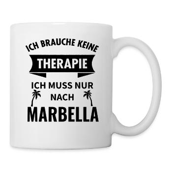 Marbella Andalusien Spanien Costa Del Sol Idee - Tasse - Weiß - Rechts
