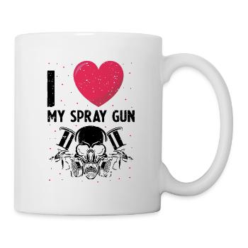 Offre de peintre automobile pour les carrossiers - Mug blanc - blanc - Droite