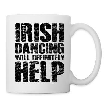 Danse Musique de danse - Mug blanc - blanc - Droite