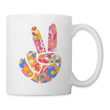 80s Retro CostumeTheme Party Costume 90s Party - Mug - white - Right