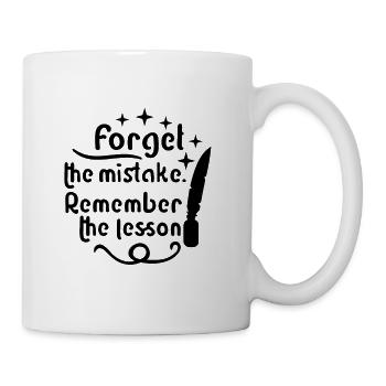 Citations de motivation inspirantes Dictons - Mug blanc - blanc - Droite
