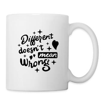 Citations de motivation inspirantes Dictons - Mug blanc - blanc - Droite