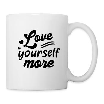 Citations de motivation inspirantes Dictons - Mug blanc - blanc - Droite
