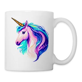 Licorne Mythique Animal Licorne Fille Licornes - Mug blanc - blanc - Droite