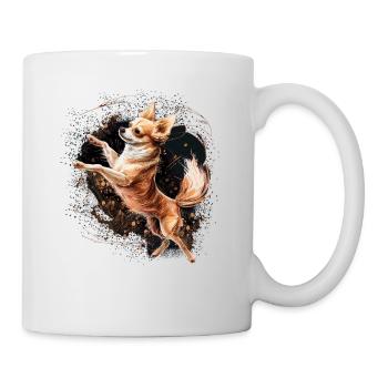 Chihuahua | Ballerina | Ballet | Dance | Dancing | - Tasse - Weiß - Rechts