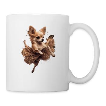 Chihuahua | Ballerina | Ballet | Dance | Dancing | - Tasse - Weiß - Rechts