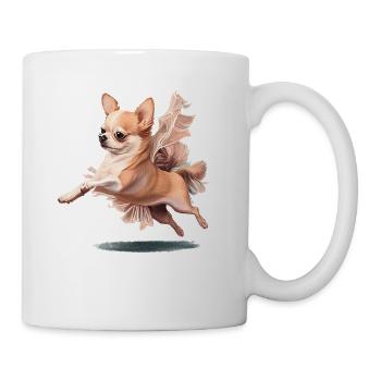 Chihuahua | Ballerina | Ballet | Dance | Dancing | - Tasse - Weiß - Rechts
