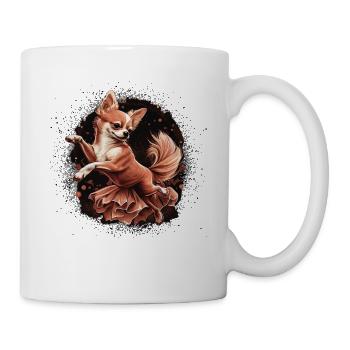 Chihuahua | Ballerina | Ballet | Dance | Dancing | - Tasse - Weiß - Rechts