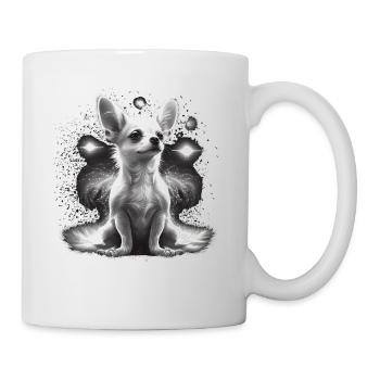 Chihuahua | Ballerina | Ballet | Dance | Dancing | - Tasse - Weiß - Rechts