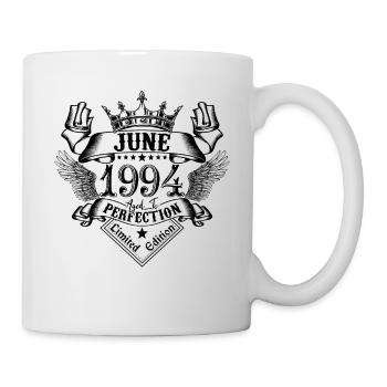 Jahrgang Juni 1994 Juni 1994 geboren im Juni - Tasse - Weiß - Rechts