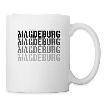Magdeburg - Tasse - Weiß - Rechts