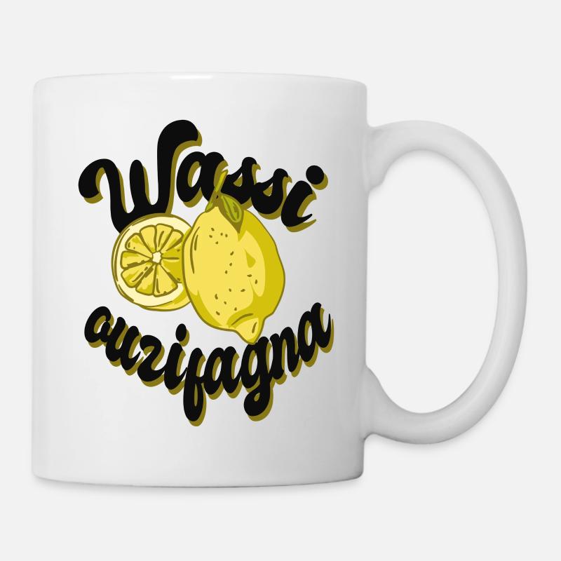 Wassi ouzifagna - Tasse - Weiß
